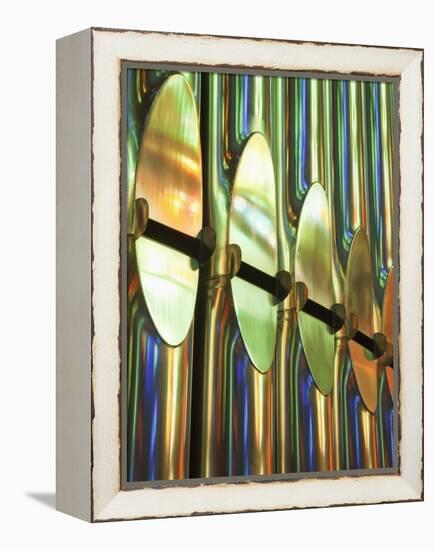 Spain, Barcelona, Sagrada Familia, Organ-Steve Vidler-Framed Premier Image Canvas