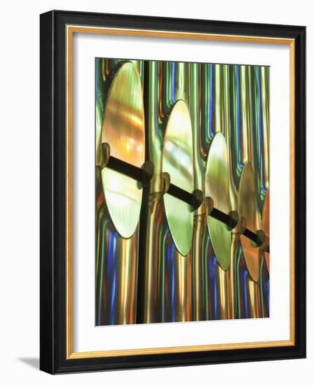 Spain, Barcelona, Sagrada Familia, Organ-Steve Vidler-Framed Photographic Print