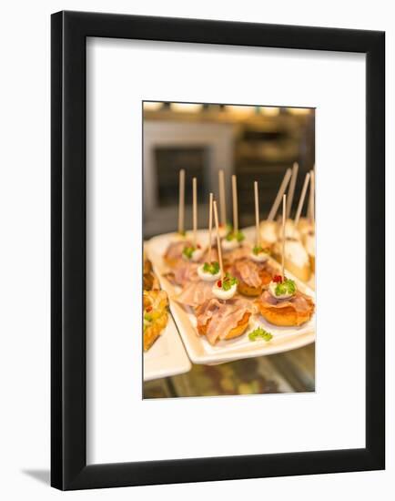 Spain, Barcelona, Tapas-Jim Engelbrecht-Framed Photographic Print