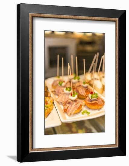 Spain, Barcelona, Tapas-Jim Engelbrecht-Framed Photographic Print