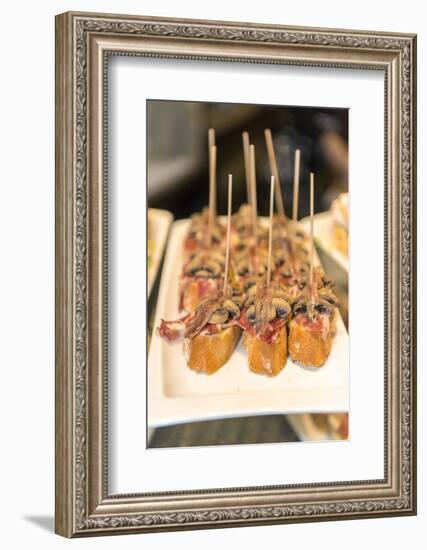 Spain, Barcelona, Tapas-Jim Engelbrecht-Framed Photographic Print