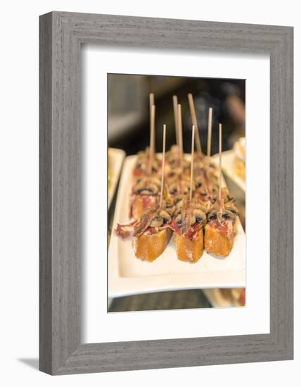 Spain, Barcelona, Tapas-Jim Engelbrecht-Framed Photographic Print