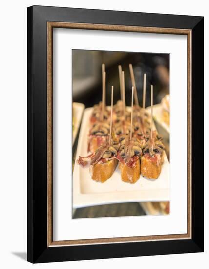 Spain, Barcelona, Tapas-Jim Engelbrecht-Framed Photographic Print