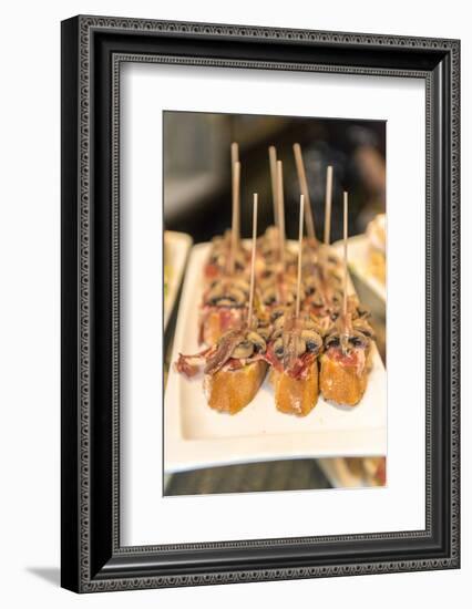 Spain, Barcelona, Tapas-Jim Engelbrecht-Framed Photographic Print