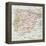 Spain Between 1808 And 1814 Old Map-marzolino-Framed Stretched Canvas