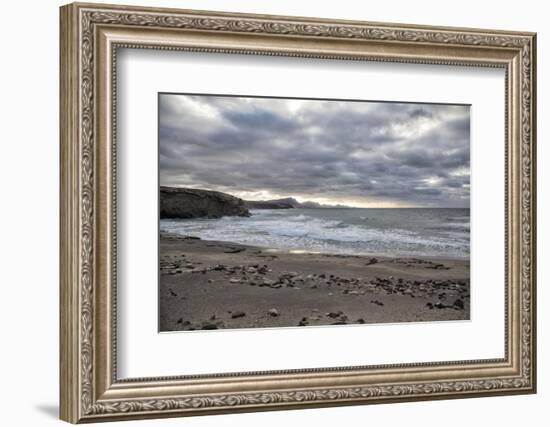 Spain, Canary Islands, Fuerteventura, Beach, Sea-Andrea Haase-Framed Photographic Print