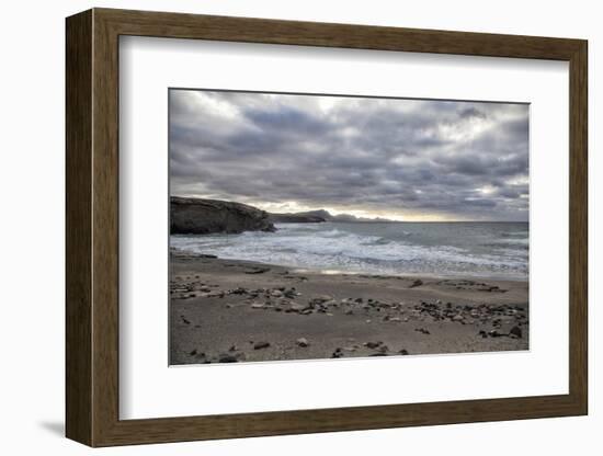 Spain, Canary Islands, Fuerteventura, Beach, Sea-Andrea Haase-Framed Photographic Print