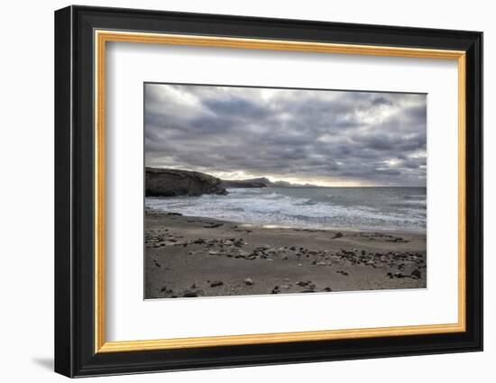 Spain, Canary Islands, Fuerteventura, Beach, Sea-Andrea Haase-Framed Photographic Print