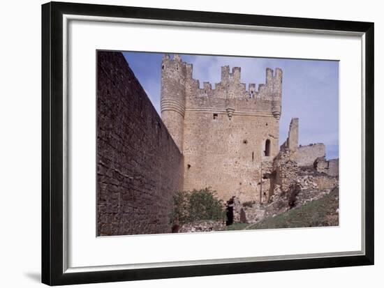 Spain, Castile and Leon, Ruins of Berlanga De Duero Castle-null-Framed Giclee Print
