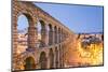 Spain, Castile and Leon, Segovia. the Roman Aqueduct-Matteo Colombo-Mounted Photographic Print