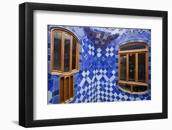 Spain, Catalonia, Barcelona, Casa Battlo, Patio-Rainer Mirau-Framed Photographic Print