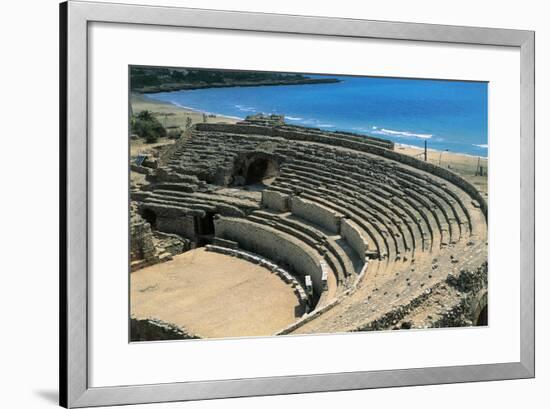 Spain, Catalonia, Tarragona, Roman Amphitheater-null-Framed Giclee Print