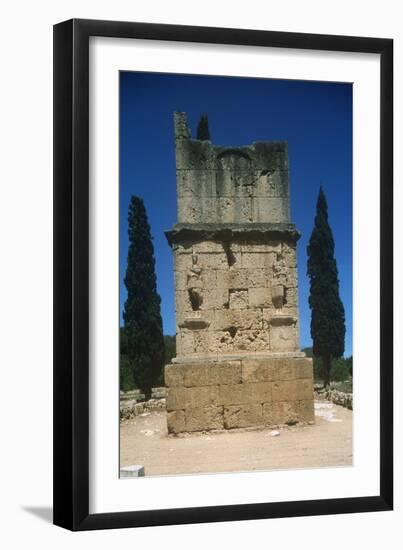 Spain, Catalonia, Tarragona, Tower of the Scipios-null-Framed Giclee Print