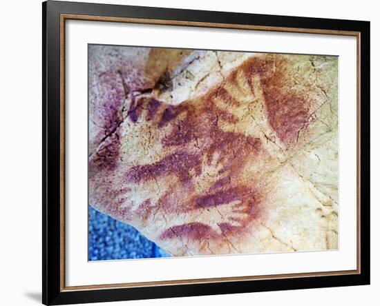 Spain, Cave of Altimira, Rock Art Paintings of Animals, UNESCO Site-Christian Kober-Framed Photographic Print