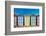 Spain, Costa Brava, Beach Huts-Peter Adams-Framed Photographic Print