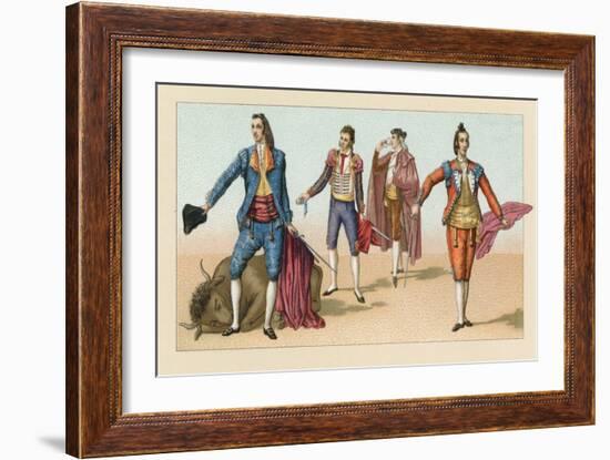 Spain Costume-French School-Framed Giclee Print