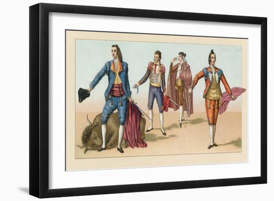 Spain Costume-French School-Framed Giclee Print