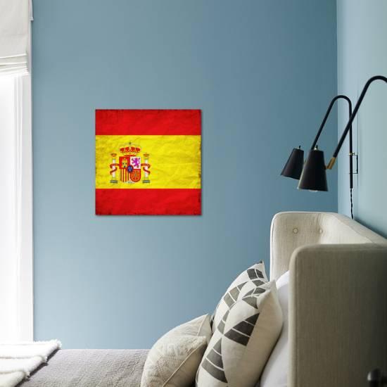 Spain Flag Art Print Wonderful Dream Art Com