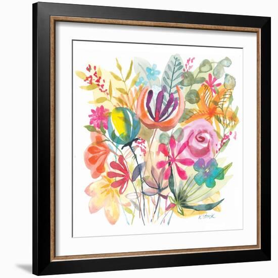 Spain Floral Bouquet 1-Kerstin Stock-Framed Art Print