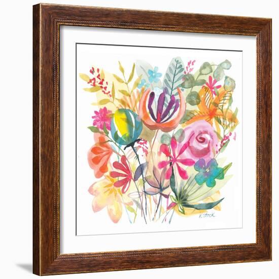 Spain Floral Bouquet 1-Kerstin Stock-Framed Premium Giclee Print