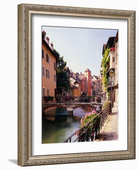 Spain, Granada, Alhambra, Patio of the Lions-Thonig-Framed Photographic Print