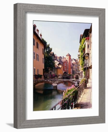 Spain, Granada, Alhambra, Patio of the Lions-Thonig-Framed Photographic Print