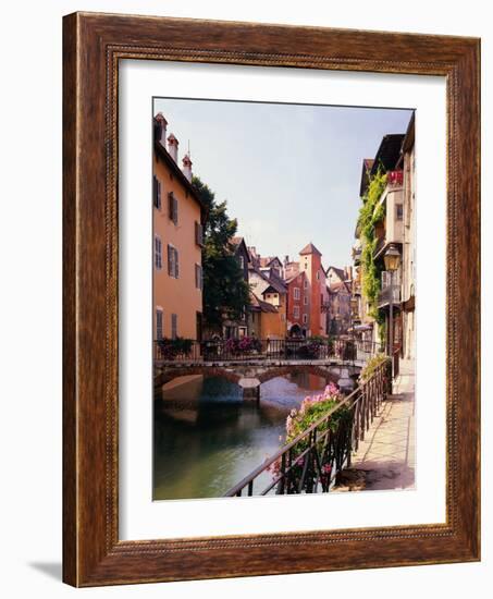 Spain, Granada, Alhambra, Patio of the Lions-Thonig-Framed Photographic Print