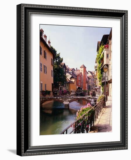 Spain, Granada, Alhambra, Patio of the Lions-Thonig-Framed Photographic Print