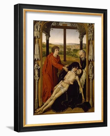 Spain, Granada, Royal Chapel of Cathedral, Pieta-Rogier van der Weyden-Framed Giclee Print