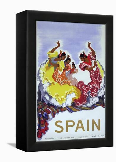 Spain Ladies-null-Framed Premier Image Canvas