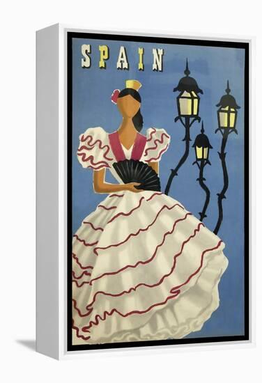 Spain lamps-null-Framed Premier Image Canvas