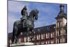 Spain, Madrid, Plaza Mayor, Equestrian Statue of Philip Iii, 1616-Pietro Tacca-Mounted Giclee Print