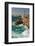 Spain, Majorca, Portocolom, Townscape, Lighthouse-Thomas Ebelt-Framed Photographic Print