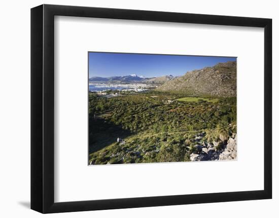 Spain, Majorca, Serra De Tramuntana, Port De Pollenca, Bay-Rainer Mirau-Framed Photographic Print