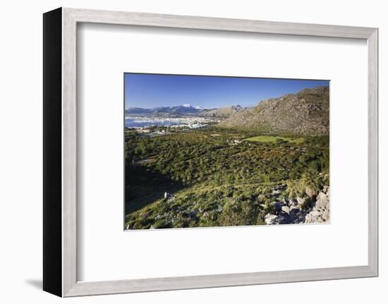 Spain, Majorca, Serra De Tramuntana, Port De Pollenca, Bay-Rainer Mirau-Framed Photographic Print