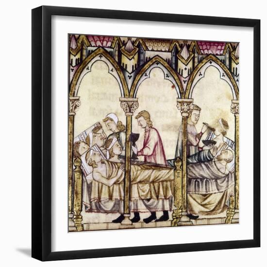 Spain: Medieval Hospital-null-Framed Giclee Print