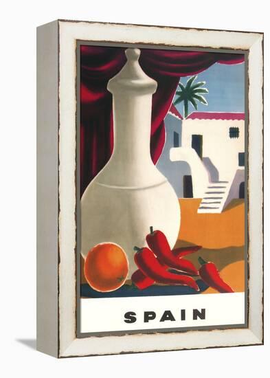 Spain Peppers-null-Framed Premier Image Canvas