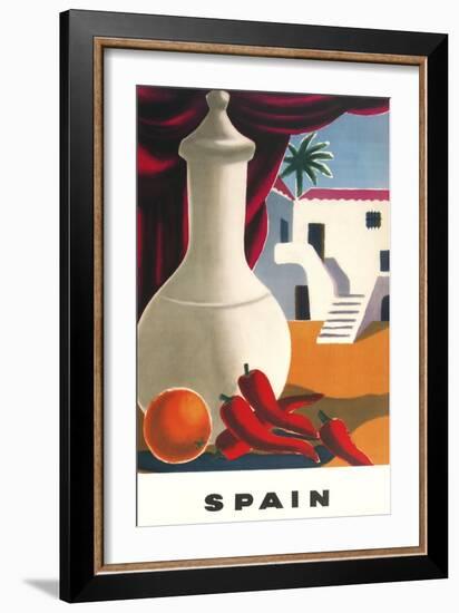 Spain Peppers-null-Framed Giclee Print