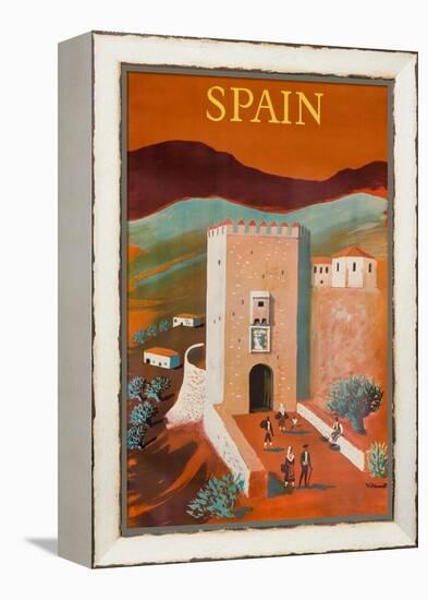 Spain Poster-Bernard Villemot-Framed Premier Image Canvas