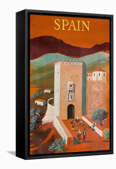 Spain Poster-Bernard Villemot-Framed Premier Image Canvas