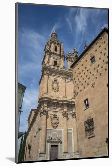 Spain, Salamanca, Clergy, University of Salamanca and House of Shells-Jim Engelbrecht-Mounted Photographic Print