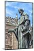 Spain, Salamanca, Frei Luis de Leon in Courtyard of the Clergy-Lisa S. Engelbrecht-Mounted Photographic Print