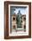 Spain, Salamanca, Statue of Frei Luis de Leon in Yard of the Clergy-Jim Engelbrecht-Framed Photographic Print