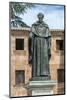 Spain, Salamanca, Statue of Frei Luis de Leon in Yard of the Clergy-Jim Engelbrecht-Mounted Photographic Print