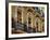 Spain, Sevilla, Andalucia Geraniums hang over iron balconies of traditional houses-Merrill Images-Framed Photographic Print