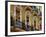 Spain, Sevilla, Andalucia Geraniums hang over iron balconies of traditional houses-Merrill Images-Framed Photographic Print