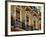 Spain, Sevilla, Andalucia Geraniums hang over iron balconies of traditional houses-Merrill Images-Framed Photographic Print