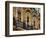 Spain, Sevilla, Andalucia Geraniums hang over iron balconies of traditional houses-Merrill Images-Framed Photographic Print