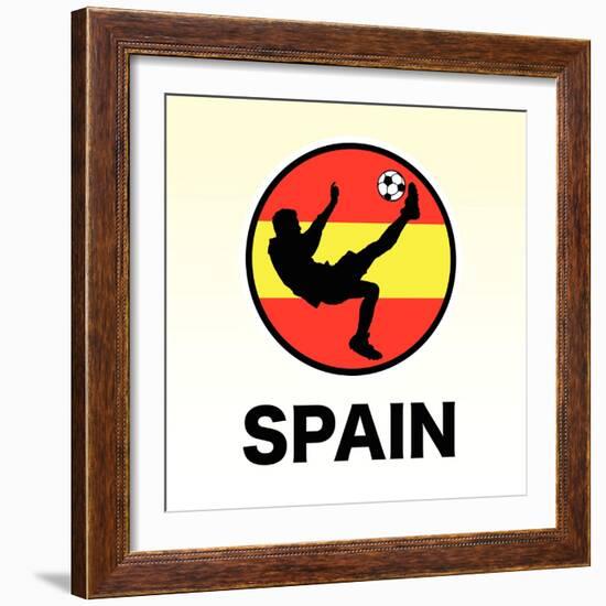 Spain Soccer-null-Framed Giclee Print