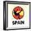 Spain Soccer-null-Framed Giclee Print